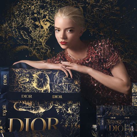 dior beauty christmas 2022|Dior anya taylor joy.